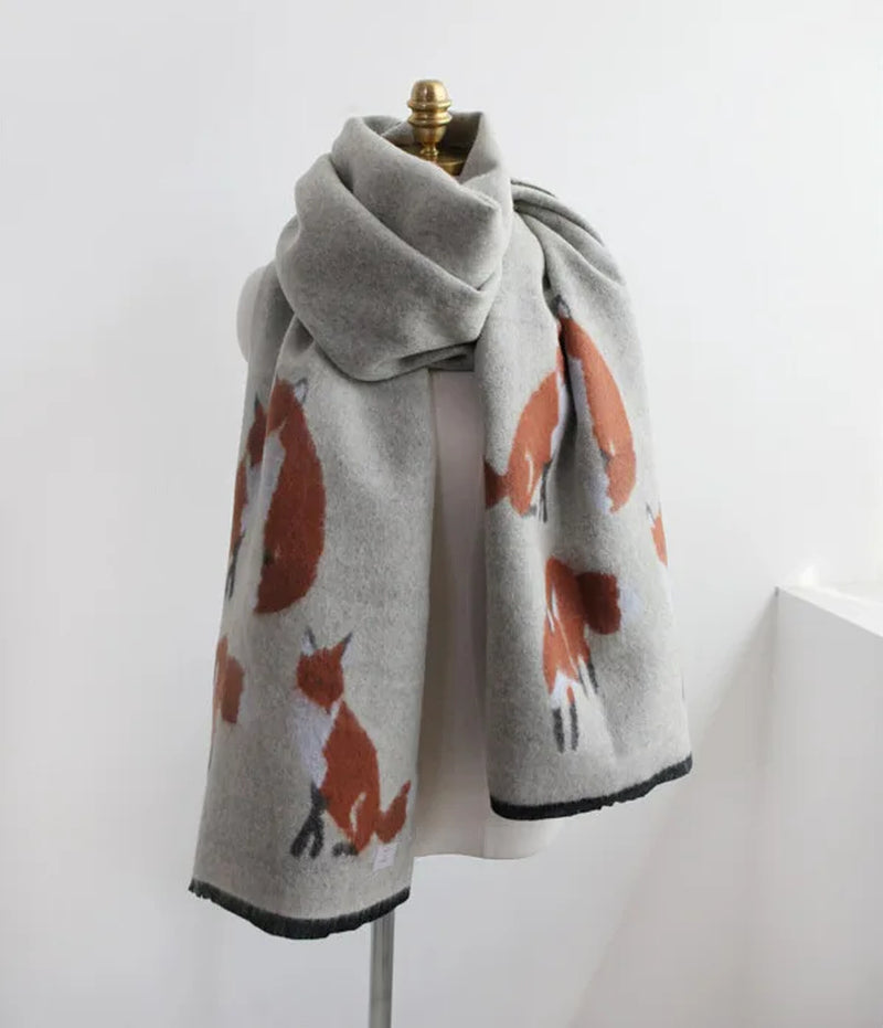 Luxury Cashmere Scarf Designer Printed Women Thicken Warm Shawl Long Foulard Brand Shawls and Scarves Warm Pashmina Echarpes