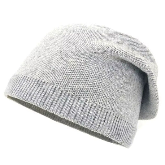 Autumn Winter Womens Hat New Simple Soft Thin Knitted Hats Outdoor Warm Cold Proof Fashion Bonnet Cap